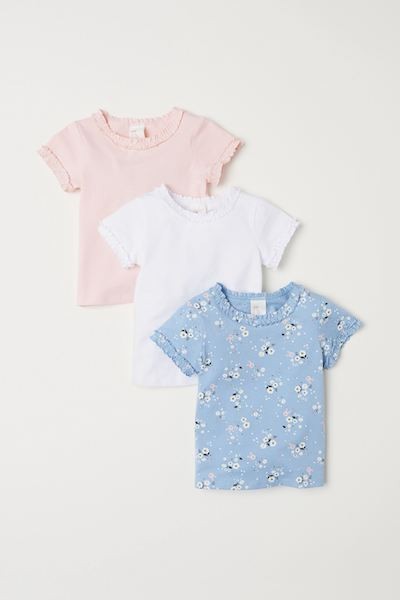 

Футболка H&M 3 шт. 12М (hm 0642883001)