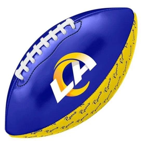 

Мини-мяч для американского футбола Wilson NFL Peewee Football Team Los Angeles Rams (WTF1523XBLAR),