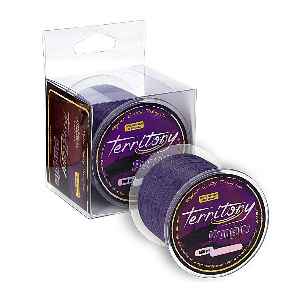 

Леска Mikado Territory Purple Line 600m 0.35mm 11.9kg пурпурный (ZTPUR6-035)