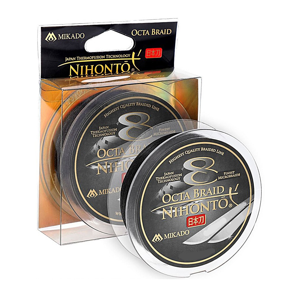

Шнур Mikado Nihonto 8 Octa Braid 150m 0.14mm 10.15kg black (Z24B-014)