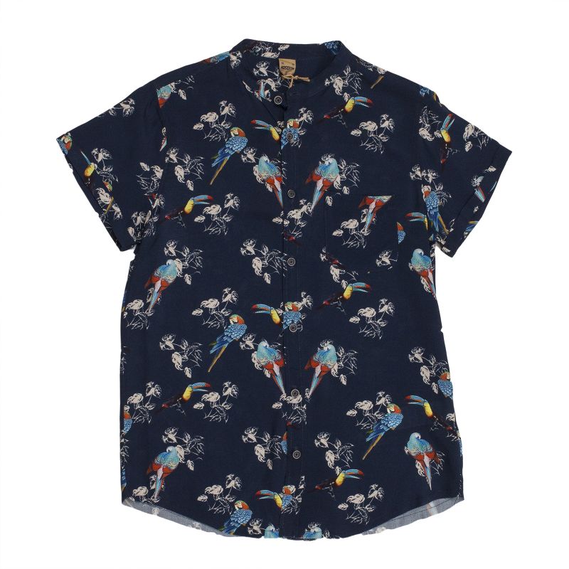 

Рубашка «Попугай» PLEASE kids 165 см Синий 02274B