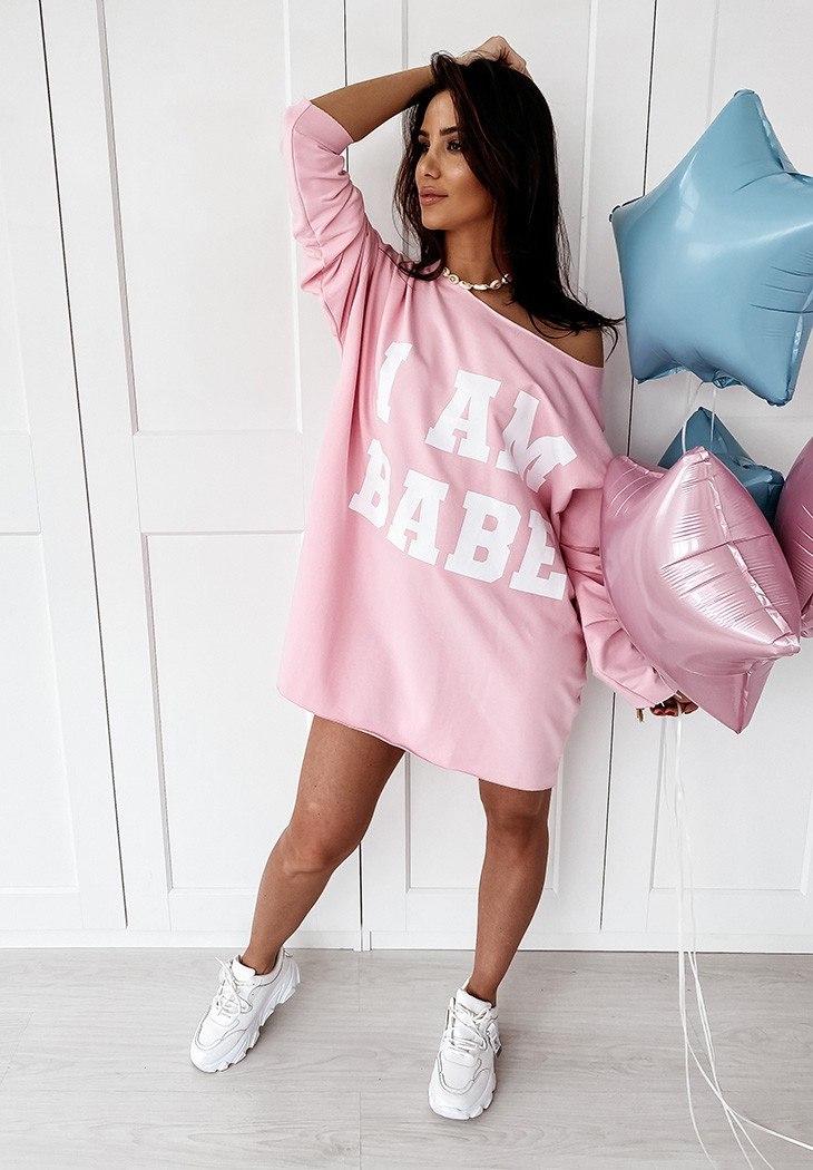 

Fashions • Платье туника спортивное Babe Fashions  (-) розовый, Fashions • Платье туника спортивное Babe Fashions M (46-48) розовый
