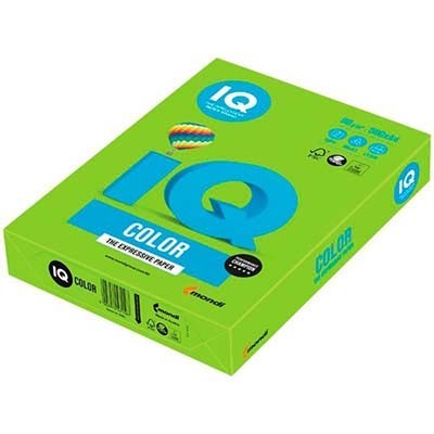 

Папір кольоровий IQ А4 160 г/м2 Intensive LG46 зелена липа 250 аркушів (LG46/A4/160/IQ)