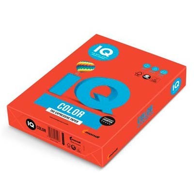 

Папір кольоровий IQ А4 160 г/м2 Intensive CO44 Коралово-червоний 250 аркушів (CO44/A4/160/IQ)