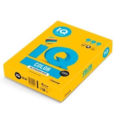 

Папір кольоровий IQ А4 80 г/м2 Intensive SY40 сонячно-жовтий 500 аркушів (SY40/A4/80/IQ)