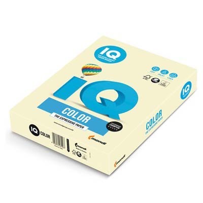 

Папір кольоровий IQ А4 160 г/м2 Pale BE66 Ванільно-бежевий 250 аркушів (BE66/A4/160/IQ)