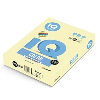 

Папір кольоровий IQ А4 80 г/м2 Pale YE23 Жовтий 500 аркушів (YE23/A4/80/IQ)