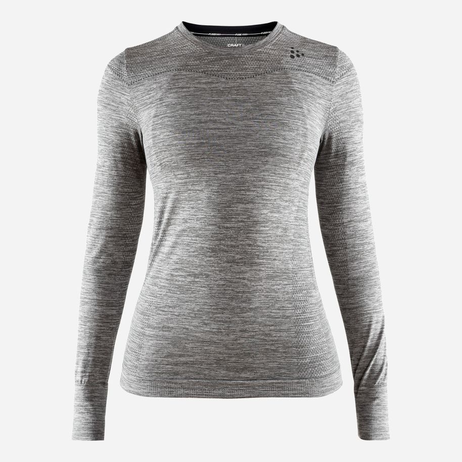 

Лонгслив Craft Fuseknit Comfort RN LS Woman 1906592-B75000 L Серый