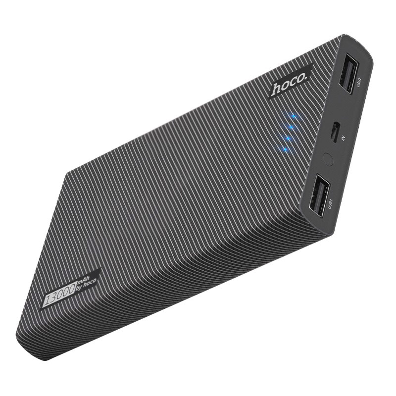

Power Bank Hoco B36 Wooden 13000mAh Gray Cell Pattern