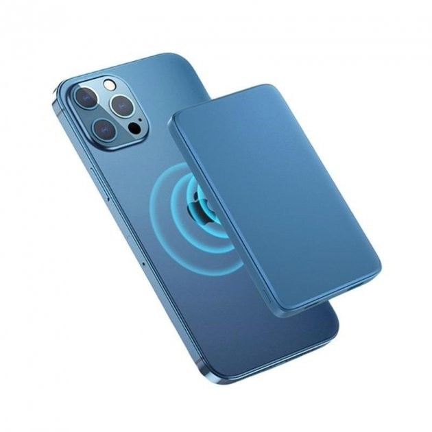 

Павербанк Epik Magnet Magnetic Wireless 5000mAh blue