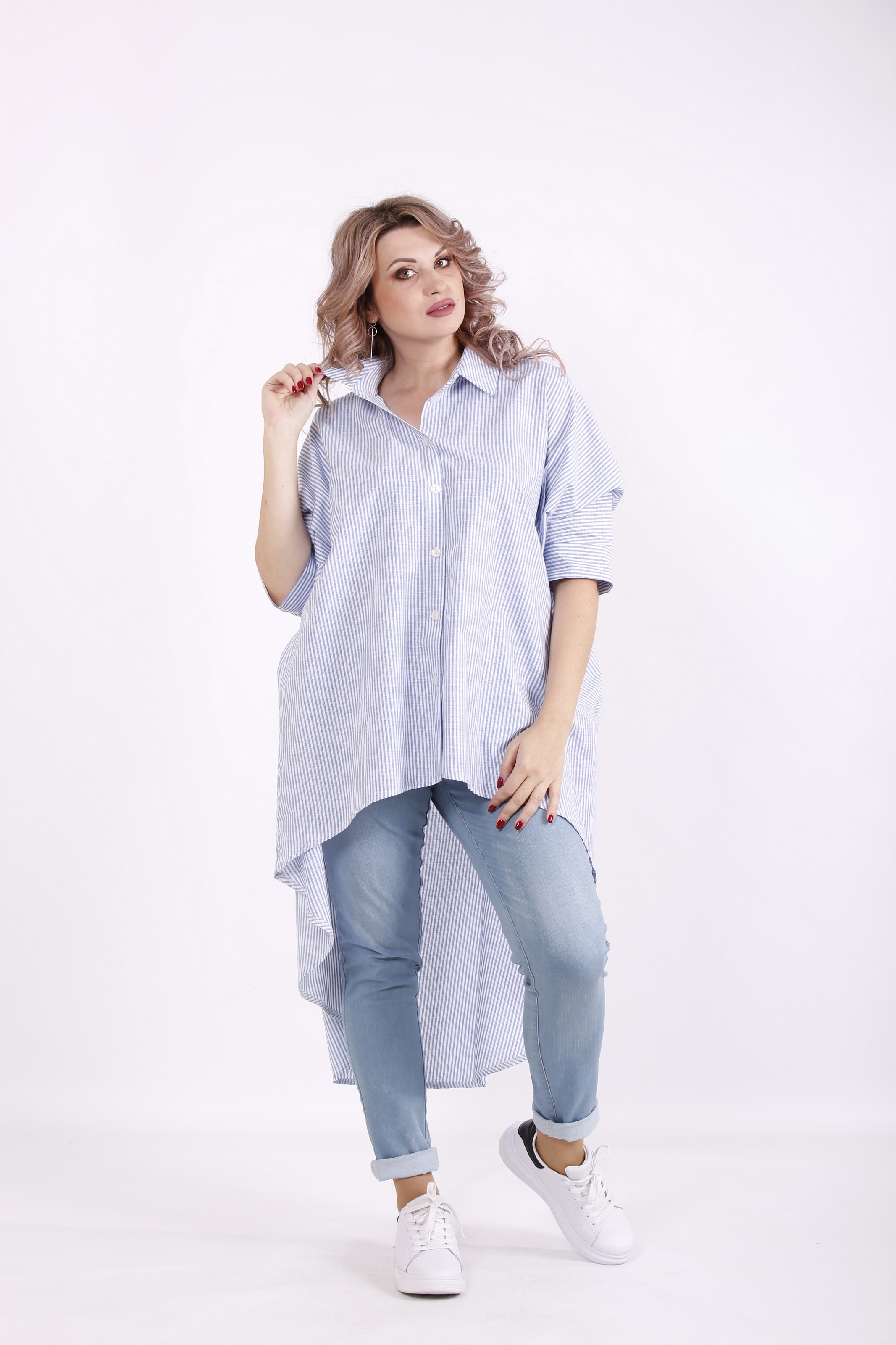 

Блузка с длинным рукавом Maximoda ЕGS01560-2  голубой, Блузка с длинным рукавом Maximoda ЕGS01560-2 72 голубой