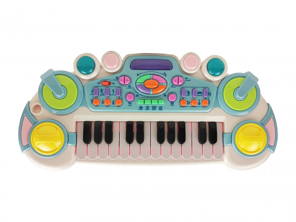 

Синтезатор игрушечный CY-6032B 24 клавиши (Синий)
