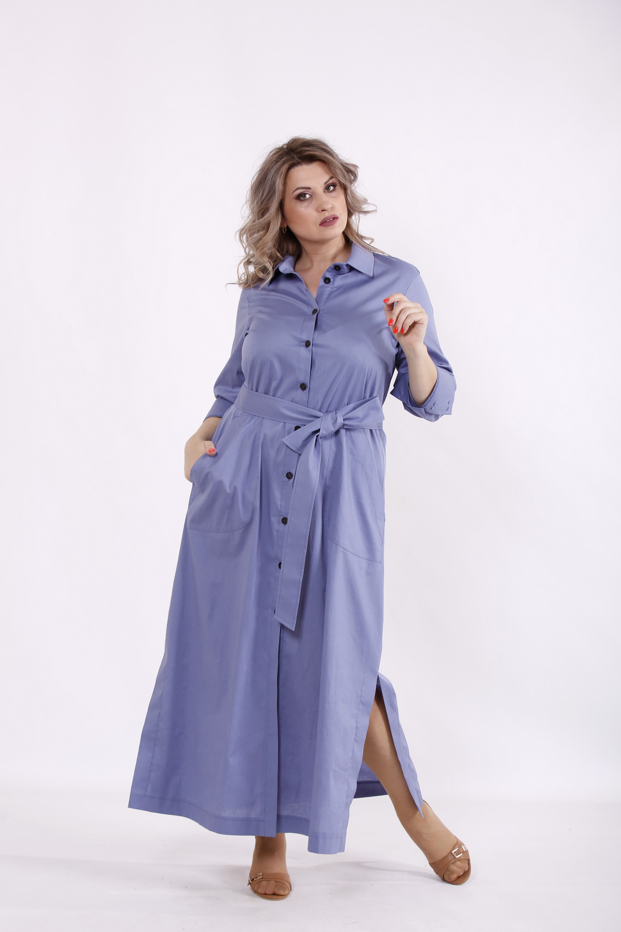 

Длинное платье Maximoda ЕGS01501-2  голубой, Длинное платье Maximoda ЕGS01501-2 62 голубой