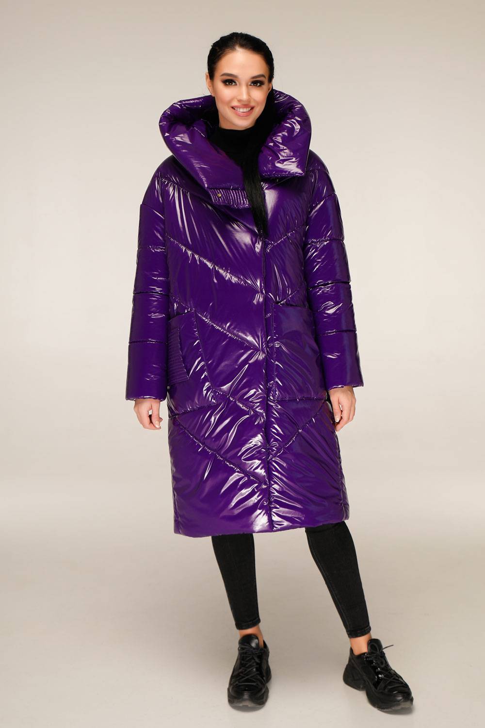 

Пуховик Maximoda ЕFavПВ-1255/12 52-54 фиолетовый