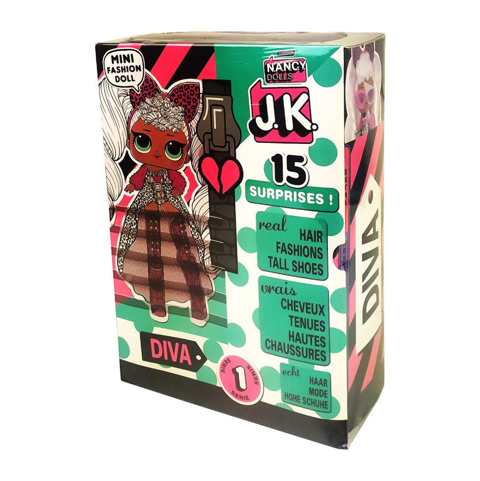 

Игровой набор "NANCY DOLL" Bambi NC2418 кукла+сюприз (Diva)