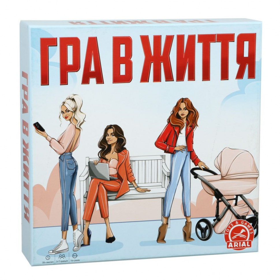 

Настольная игра Arial Супер доміно казино "Гра в життя" 910145