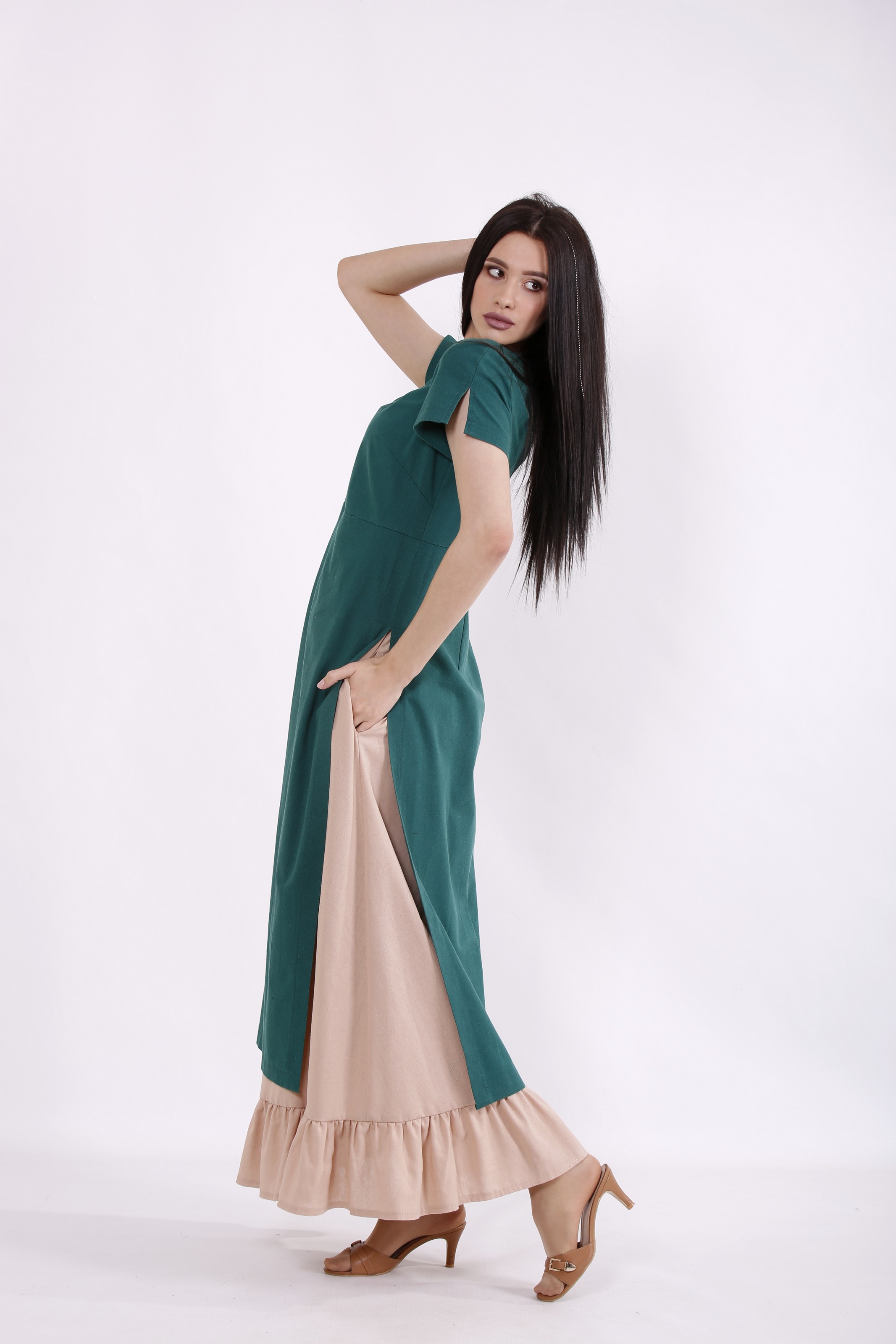 

Повседневное платье Maximoda ЕGS01496-1 - зеленый, Повседневное платье Maximoda ЕGS01496-1 52-54 зеленый