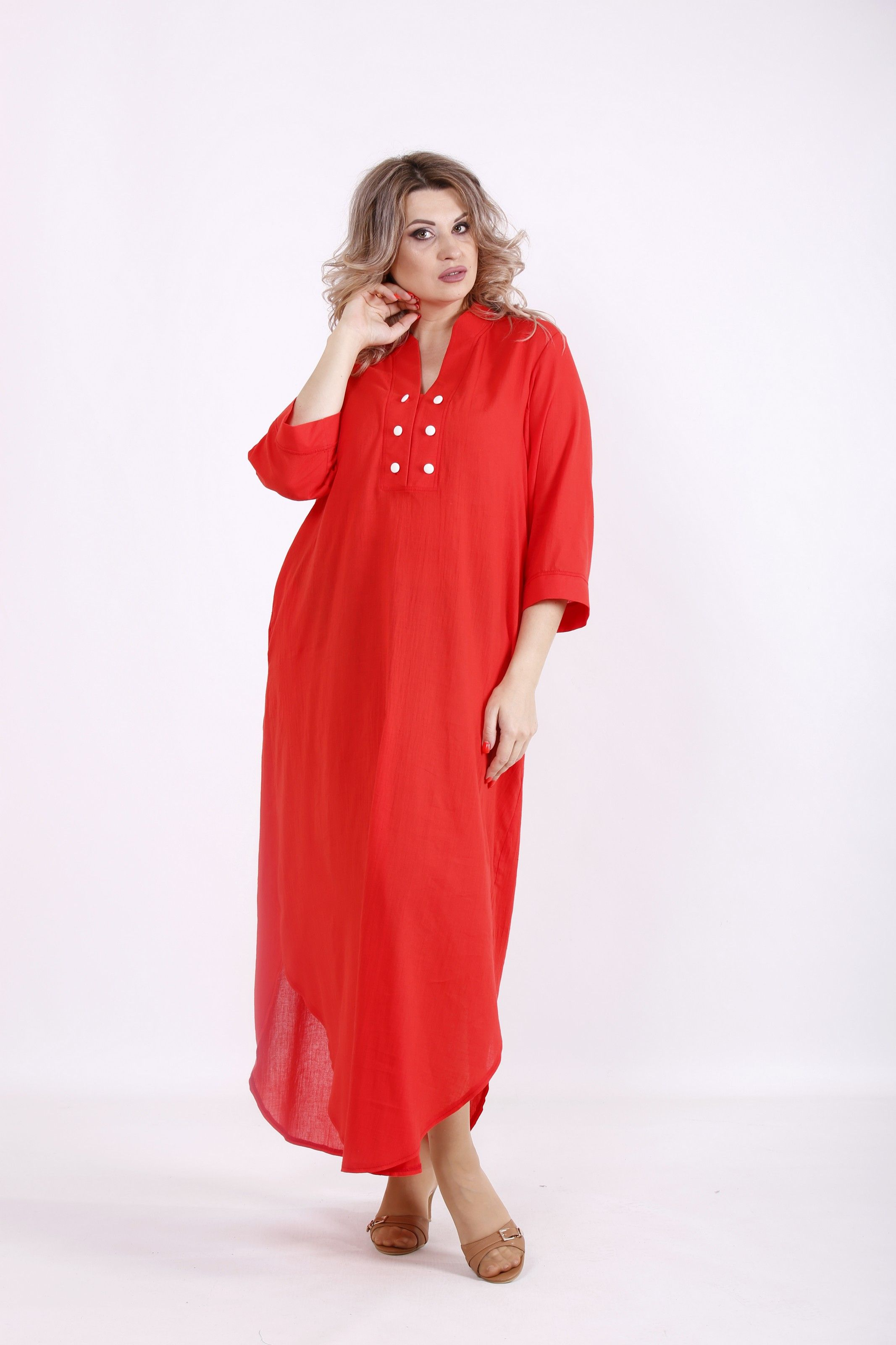 

Летнее платье Maximoda ЕGS01527-3 70 коралловый