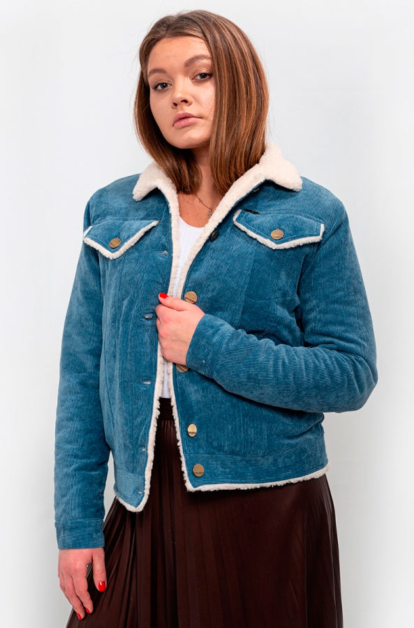 

Куртка DASTI Denim на овчине голубая, Куртка DASTI Denim на овчине голубая L