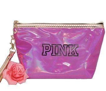 

Косметичка BA-002 лаковая PINK Фиолетовая, размер 18*8*15см Cosmo Shop