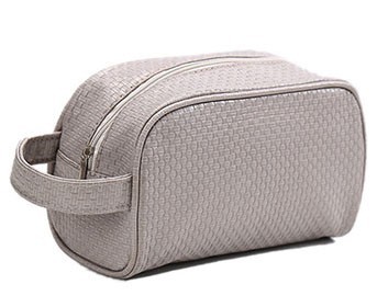 

Косметичка Портативная с ручкой LX-027 Серая, размер 22*7*9см Cosmo Shop