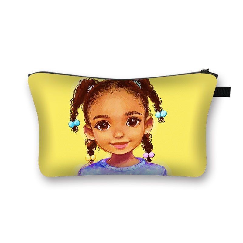 

Косметичка Африка, желтый фон, размер (21,5х15,5)х13,5х5,5см Cosmo Shop