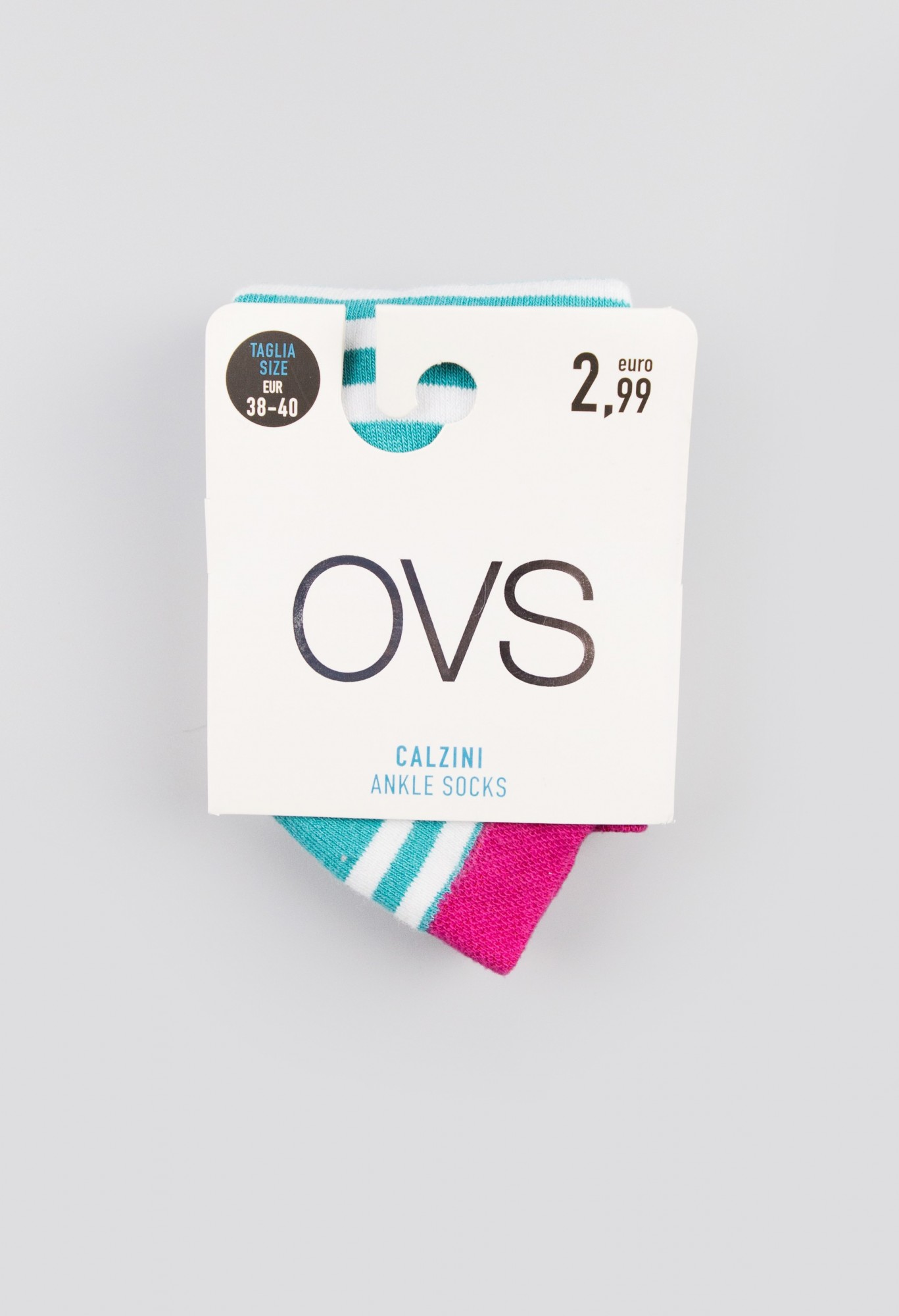 

Носки OVS / бирюзовый 2005338280501, Носки OVS 35/37 бирюзовый 2005338280501