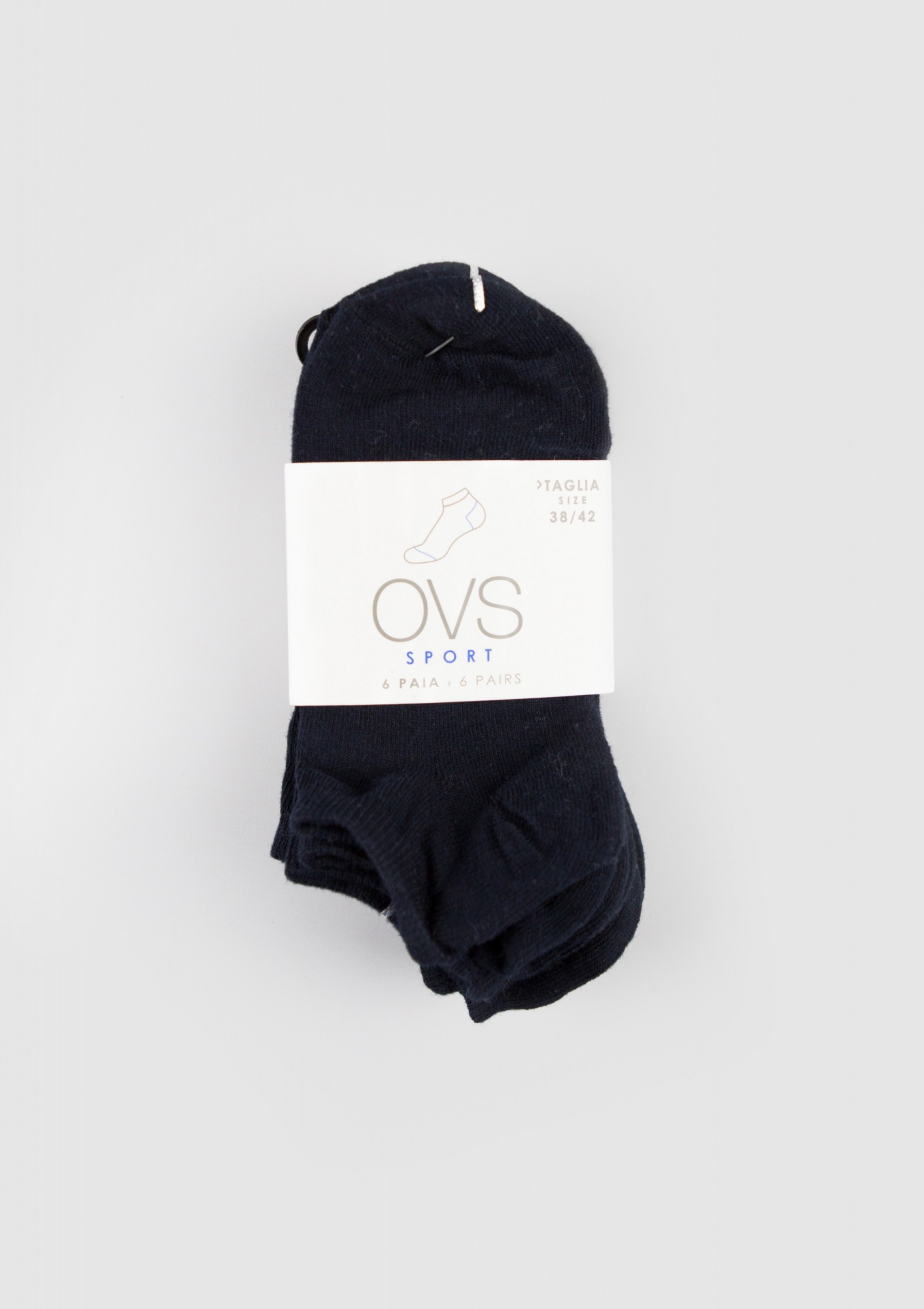 

Носки 6 пар OVS 38/42 черный 2005338280544
