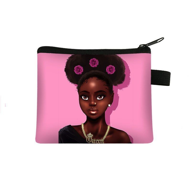 

Косметичка Африка мини, темно-розовый фон размер 13,5х11см Cosmo Shop
