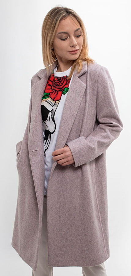 

Пальто DASTI Iconic женское розовое, Пальто DASTI Iconic женское розовое L