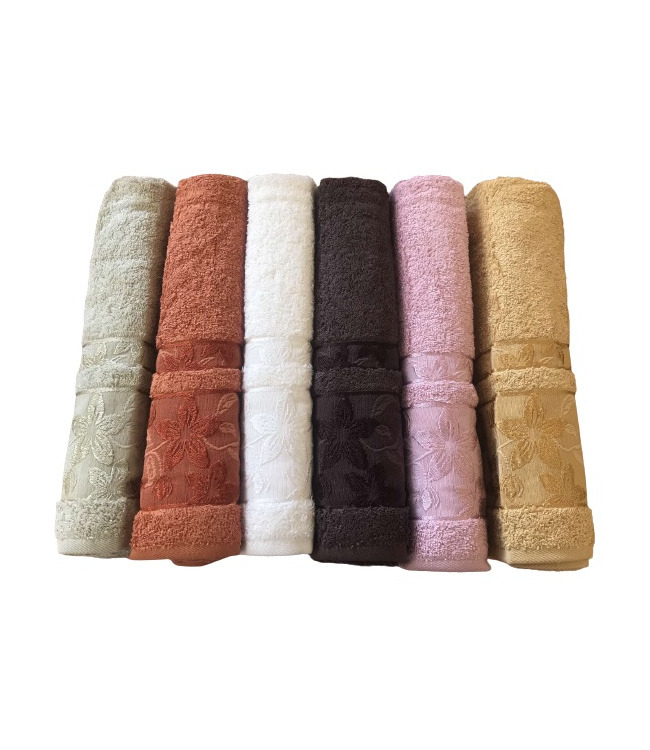 

Набор махровых полотенец Sikel Cotton Mimoza 70x140 (6 шт) 8681049352385
