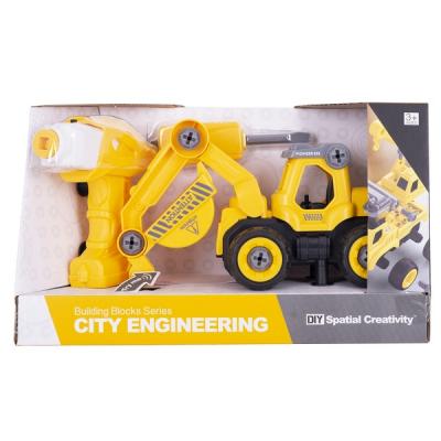 

Конструктор Diy Spatial Creativity Экскаватор с электродвигателем (CJ-1365027)