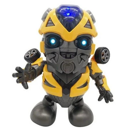 

Интерактивный танцующий робот-игрушка DANCING ROBOT Bumblebe Желтый