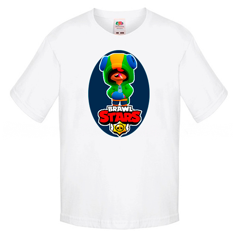 

Футболка Fruit of the Loom brawl stars Белый 140 см BB15BM140