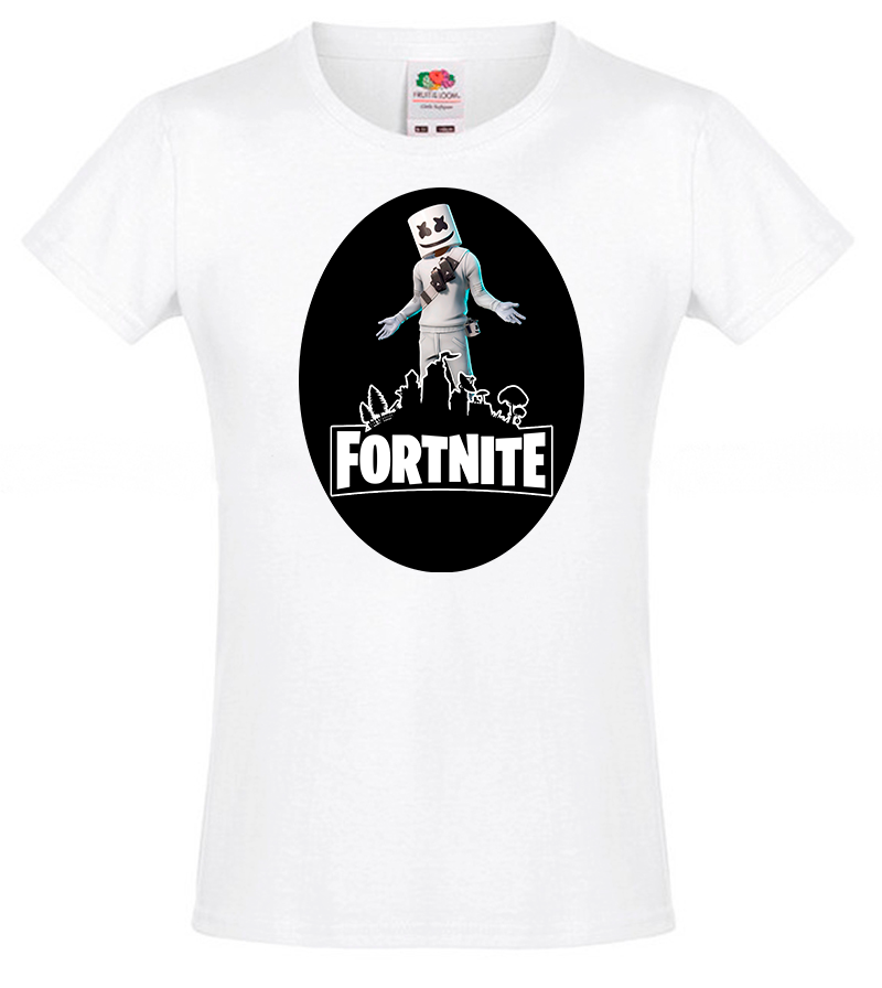 

Футболка Fruit of the Loom fortnite Белый 152 см BF2LD152