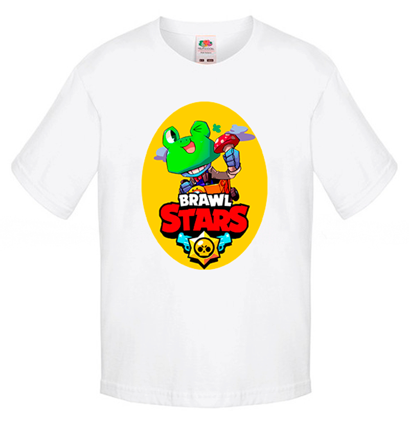 

Футболка Fruit of the Loom brawl stars Белый 140 см BB10BM140