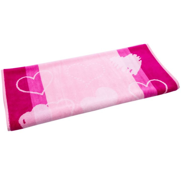 

Махровое полотенце Ozdilek Love Story pembe 100*150 см розовый
