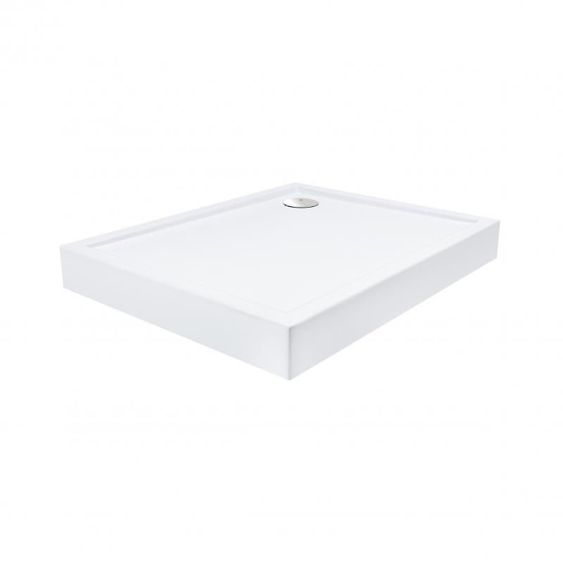 

Душевой поддон Qtap TERN 301812C, прямоугольный, 100x80x12, акриловый + ножки, диаметр слива 90 мм + сифон с гидрозатвором хром