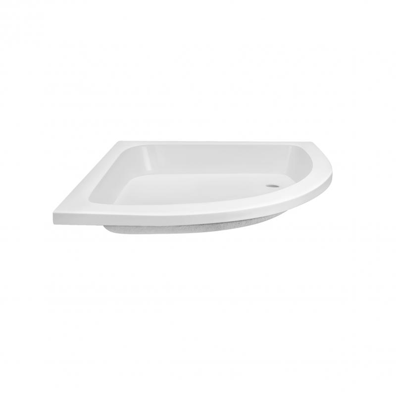 

Душевой поддон Lidz KUPALA ST80x80x26, средний, полукруглый, акриловый + ножки, диаметр слива 52 мм