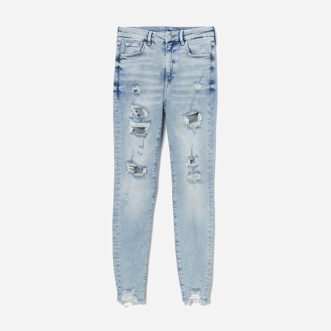 

Джинсы H&M 882899  Светло-голубые, Джинсы H&M 882899 40 Светло-голубые