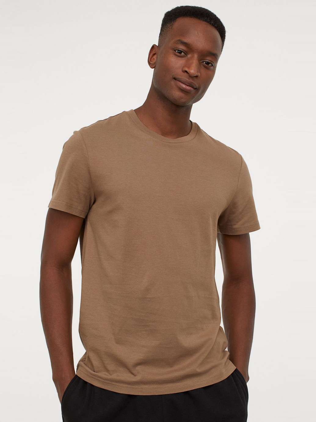 

Футболка H&M 685816 XL Коричневая