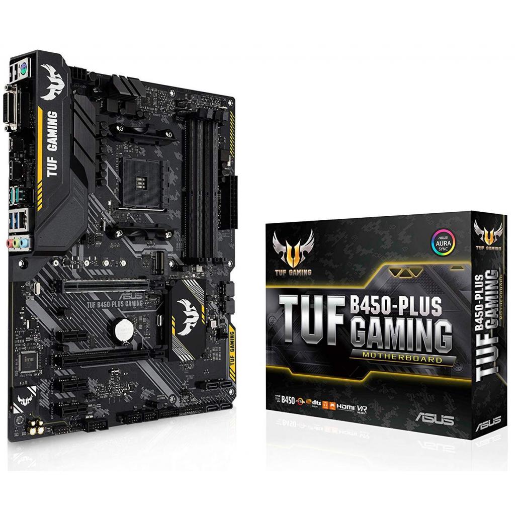 

Материнcкая плата ASUS TUF B450-Plus Gaming sAM4 4xDDR4 HDMI-DVI ATX (TUF B450-Plus Gaming) Over-Stock