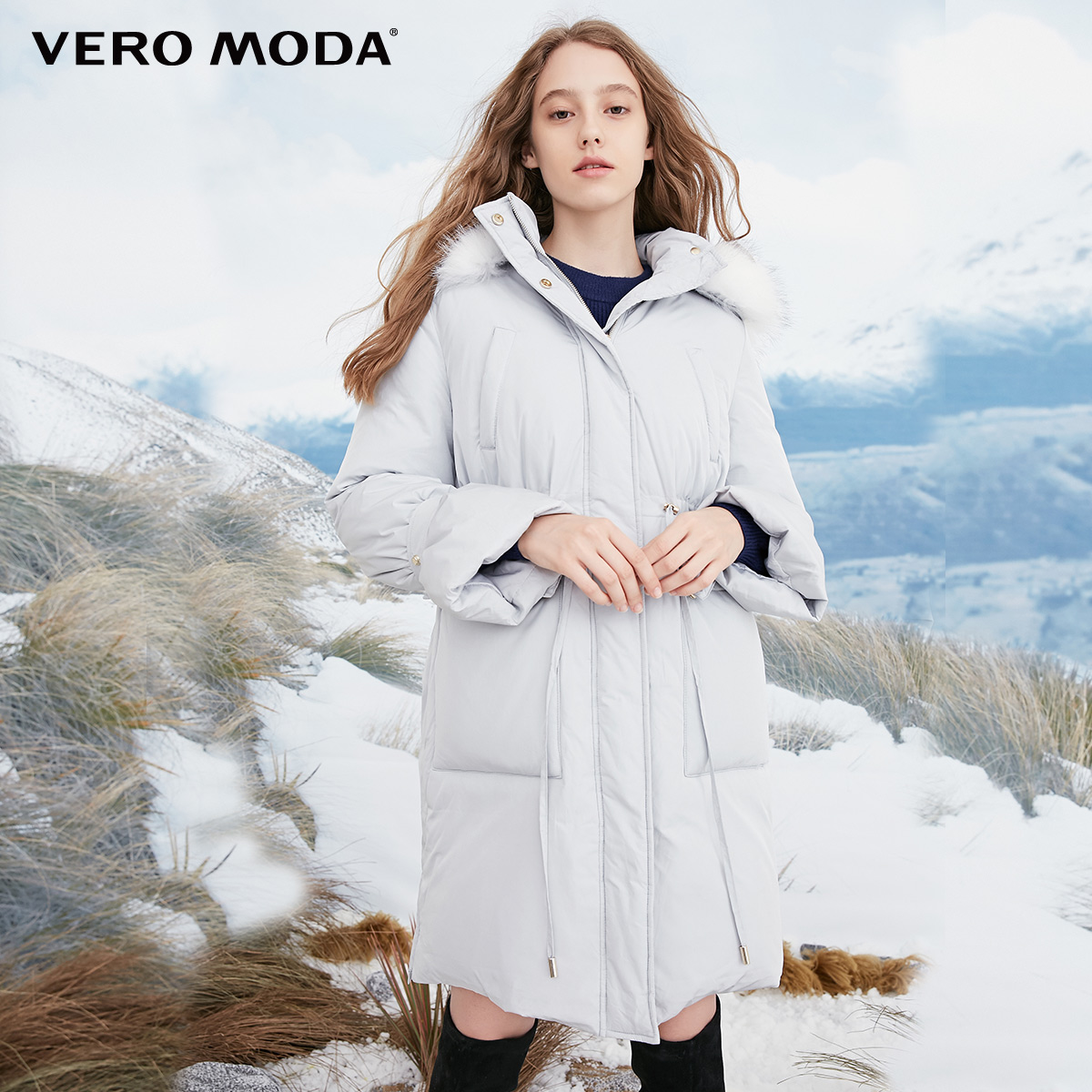 

Пуховик Vero Moda 318412513S79SK L с.сірий