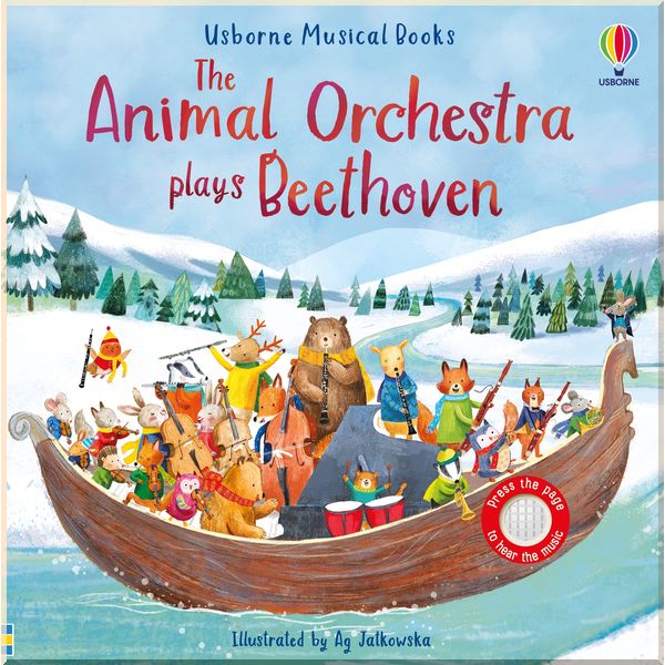 

Usborne The Animal Orchestra Plays Beethoven. Sam Taplin. ISBN:9781474990691