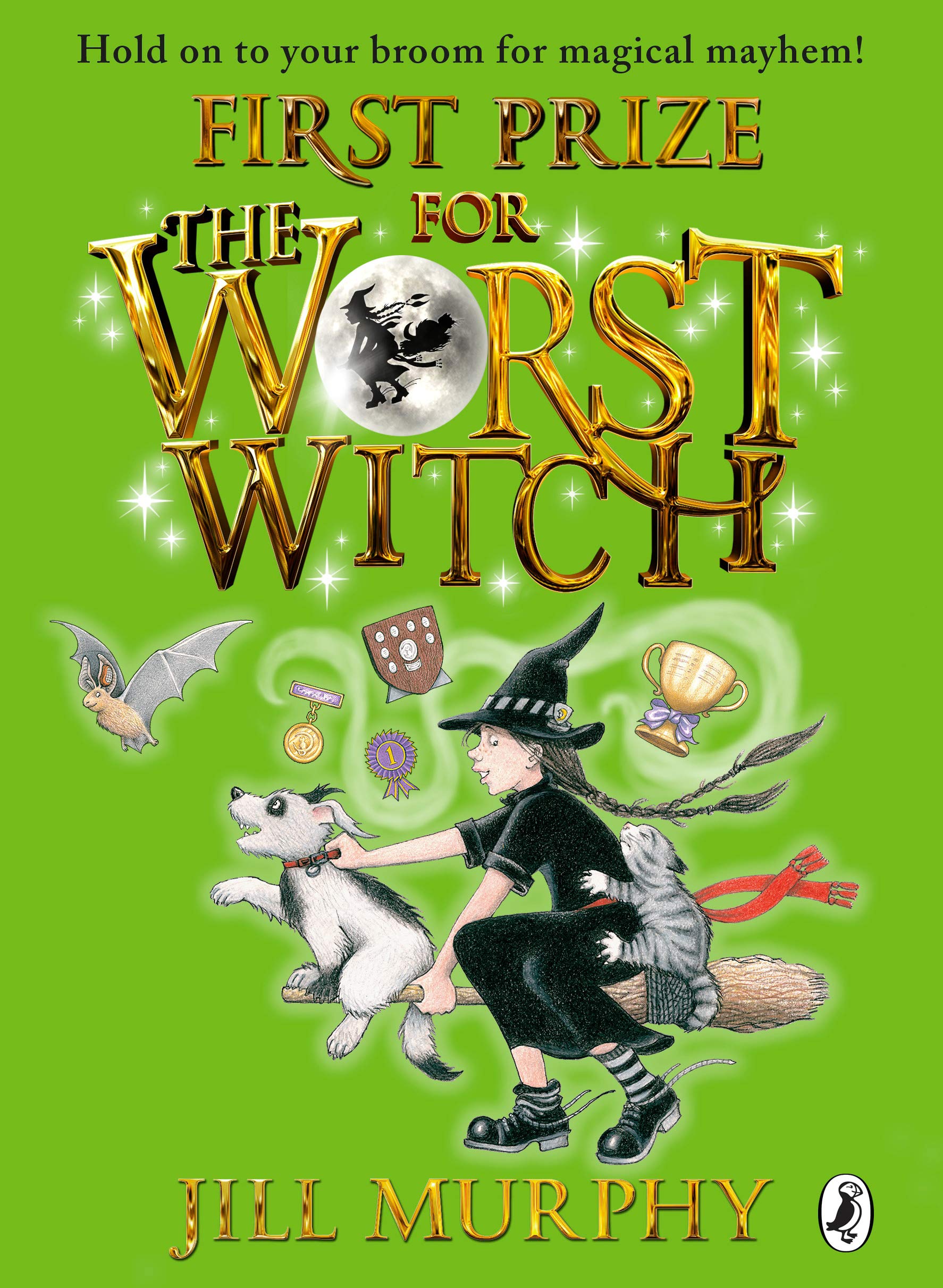 

Книга на английском языке First Prize for the Worst Witch от автора Jill Murphy и издательства Penguin Books из Великобритании