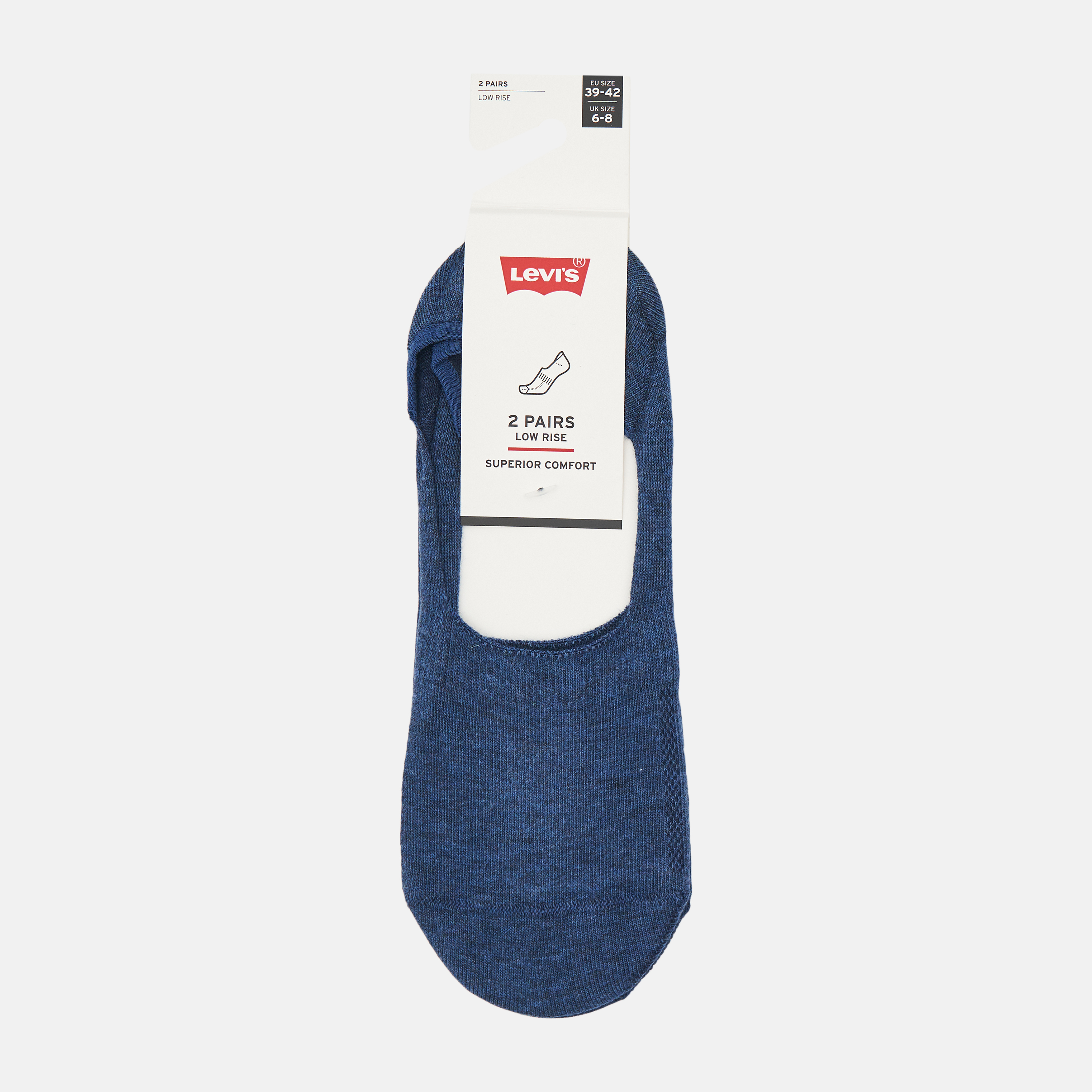 

Набор носков Levi's 993050001-460 35-38 2 пары Denim Blue