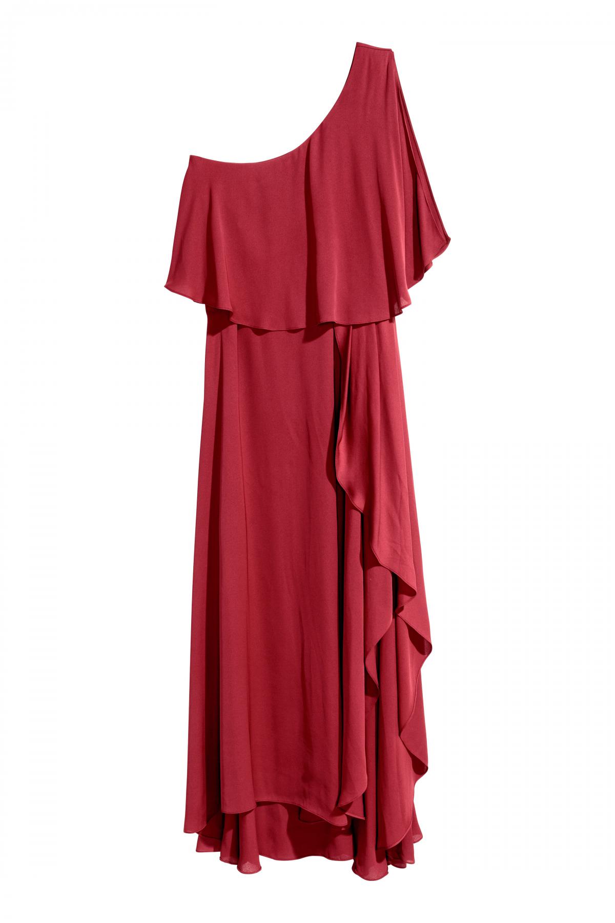 

Платье H&M  Красное, Платье H&M 34 Красное