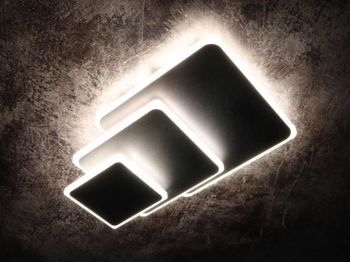 

Светильник потолочный Led (7х25х40 см.) Черный (YR-8663/3F-bk-mg)