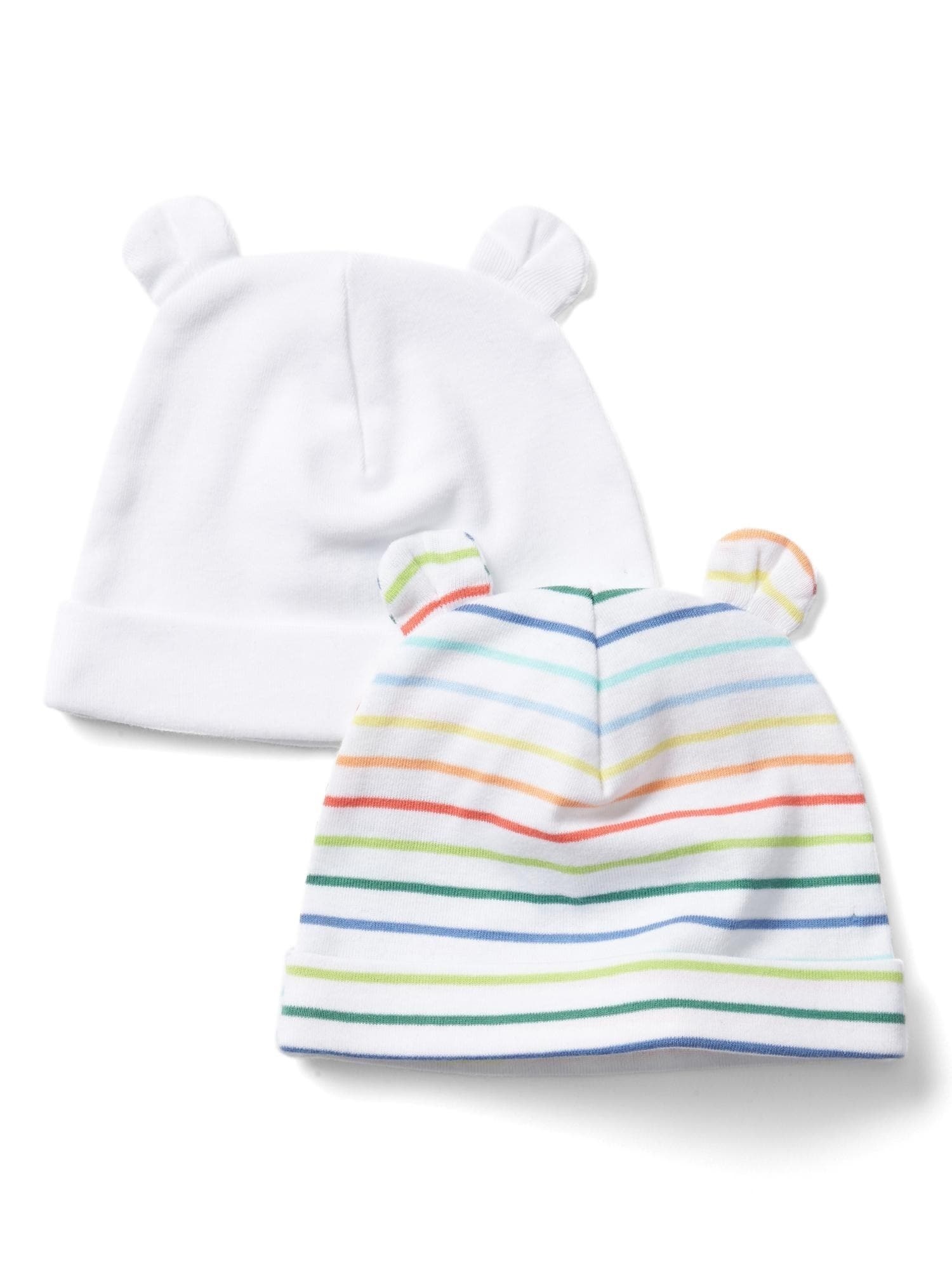 

Шапочка baby GAP комплект из двух шапок 50-52 Разноцветный 59571200