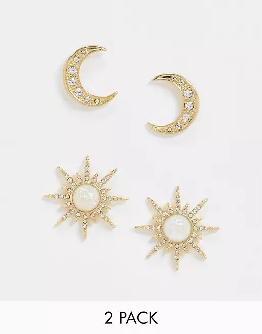 

Серьги Asos ONE SIZE золотой 5059184695493